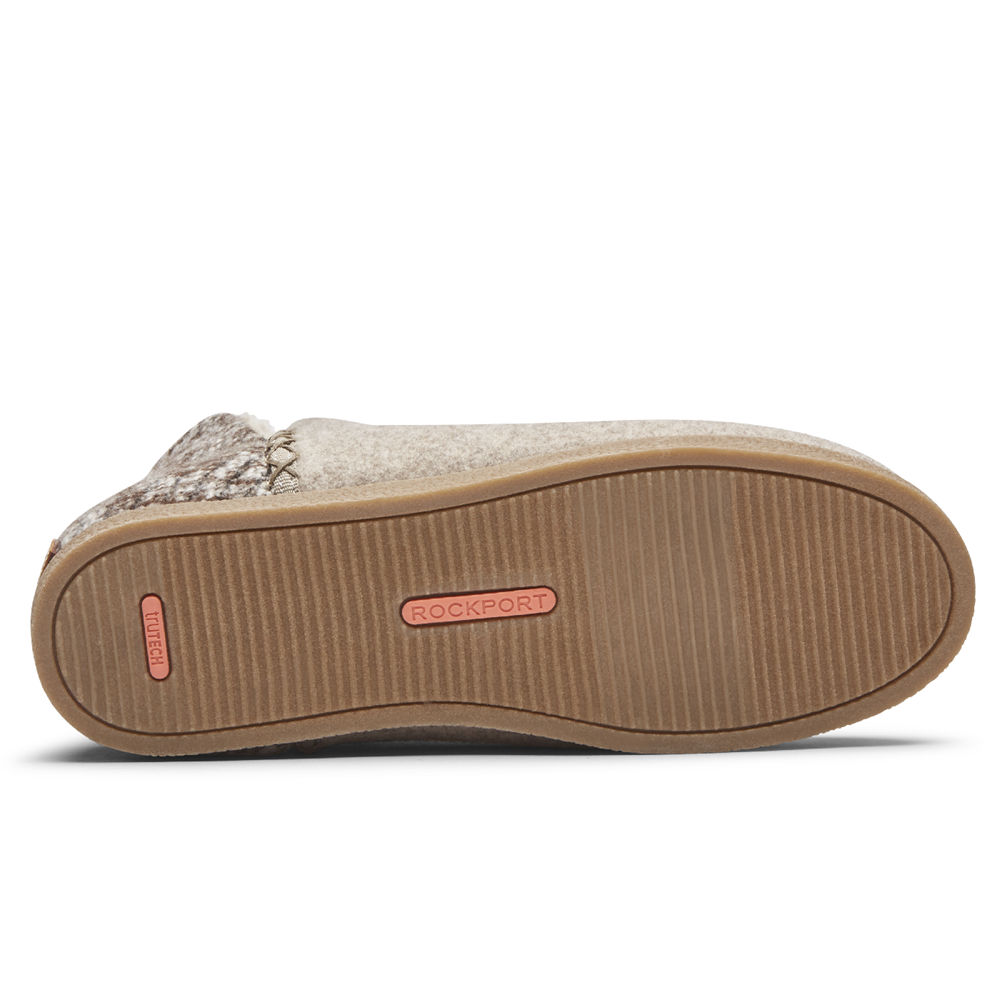 Rockport Støvler Dame Grå - Trutech Veda Slipper - KIBQ50617